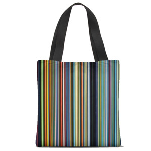 Tas Tote Fullprint totebag line colour full-print
