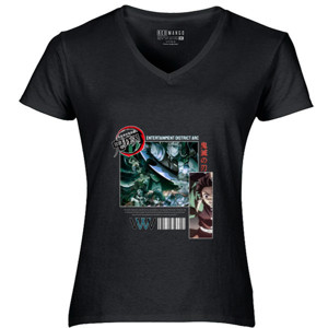 Kaos Kimetsu no yaiba entertainment District Arc