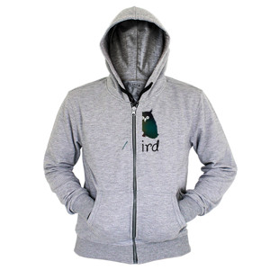 Hoodie Zipper bird