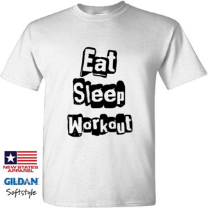 Kaos Eat, Sleep, Workout
