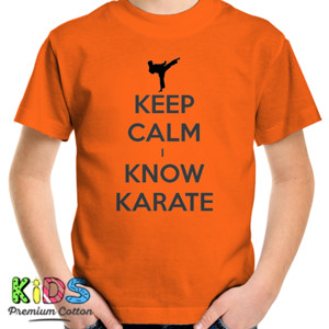 Kaos Keep calm i know karate