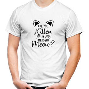 Kaos Are you kitten me right meow
