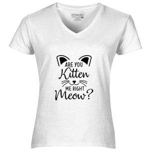 Kaos Are you kitten me right meow