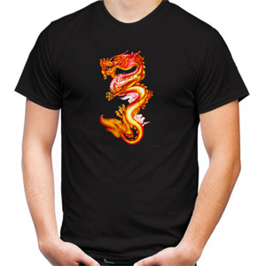 Kaos Red Dragon Tatto t-shirt