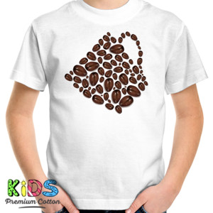 Kaos Cup Of Coffee Beans