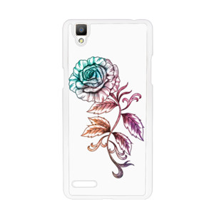 case hand drawn flower Casing HP