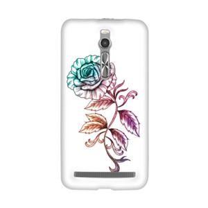 case hand drawn flower Casing HP
