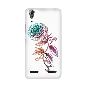 case hand drawn flower Casing HP