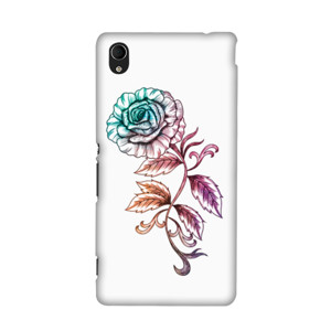 case hand drawn flower Casing HP