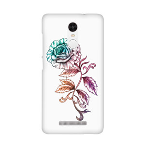 case hand drawn flower Casing HP