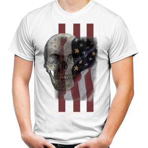 Kaos Bendera Tengkorak