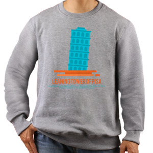 Jaket Sweater Pisa Tower - Italy