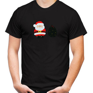 Kaos Santa - Kaos Pria Red Mango by Co_mbro