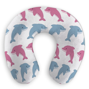 Bantal Leher Dolphin - Bantal leher by Co_mbro