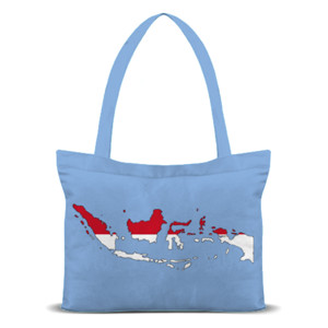 Tas Tote Peta Indonesia
