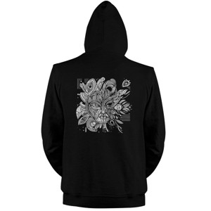 Jaket Hoodie Premium - Gambar Abstrak Wajah Wanita