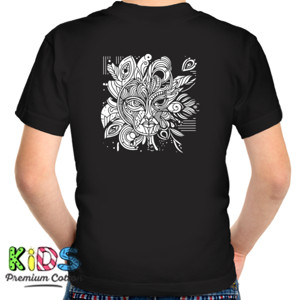 Kaos Premium - Gambar Abstrak Wajah Wanita