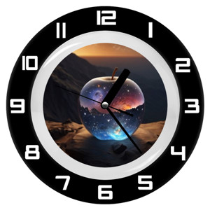 Jam Dinding galaksi dalam apel