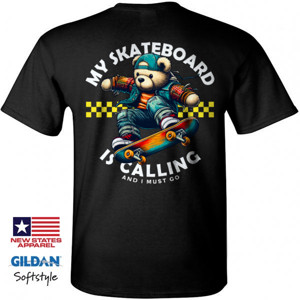 Kaos Reguler My Skateboard is Calling