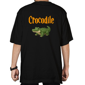 Kaos Oversize Crocodile