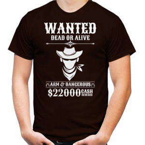 Kaos WANTED DEAR Or ALIVE Keren 