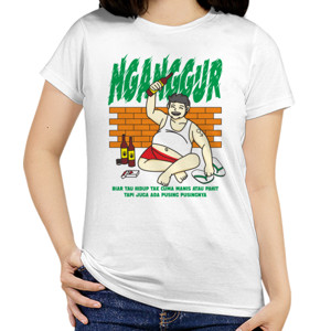 Kaos KAOSQNU NGAGGUR BAGI CEWE