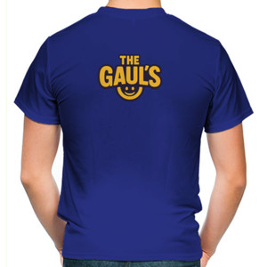 Kaos The GAULS tampak Belakang