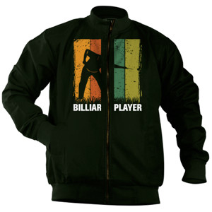 Jaket Bomber Kaos Billiard / Baju Bilyar 060