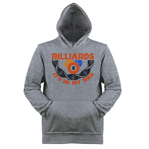 Jaket Hoodie Kaos Billiard / Baju Bilyar 093