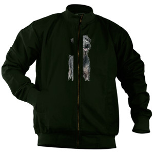 Jaket Bomber Kaos Gambar Anjing 354