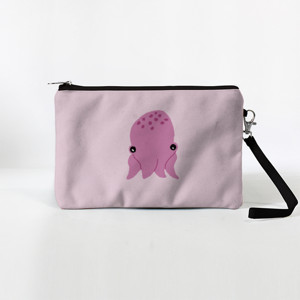 Dompet Pink Octopus