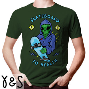 Kaos SKATEBOARD TO HEALTH