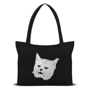Tas Tote EVIL CATS - SAD CAT