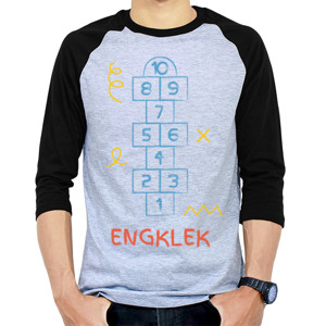 Kaos Raglan engklek