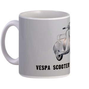 Mug Vespa Scooter