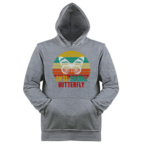 Jaket Hoodie Kaos Cewe Keren, Tema Kupu-kupu Lucu 10