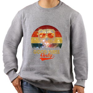 Jaket Sweater Good Vibes Only Men shirt