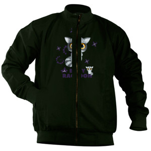 Jaket Bomber Baby raccoon