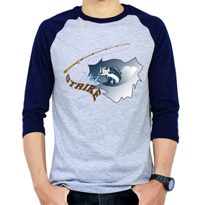 Kaos Raglan Strike