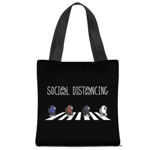 Tas Tote Fullprint Abbey Road Social Distancing