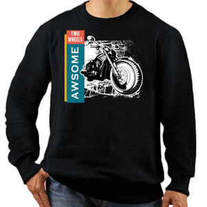 Jaket Sweater Two Wheels Awsome