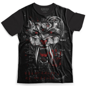 Kaos Fullprint Saber Cat