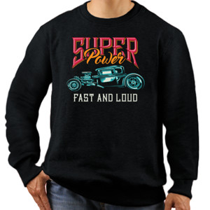 Jaket Sweater Super Power Fast N Loud