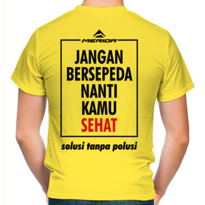 Kaos Jangan Sepeda