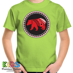 Kaos Red Bear 