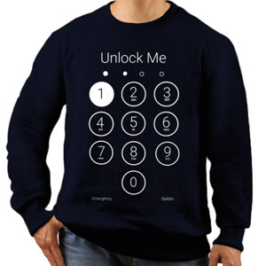 Jaket Sweater unlock me
