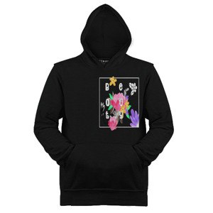 Jaket Hoodie kaos beauty flower