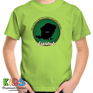 Kaos let's  save lombok