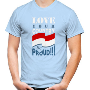 Kaos LOVE YOUR COUNTRY