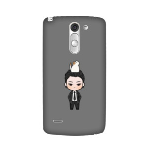 oppa with cat_ gray Casing HP
